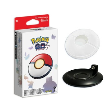 Nintendo Pokemon GO Plus +寶可夢睡眠精靈球 +專用充電盤+矽膠套