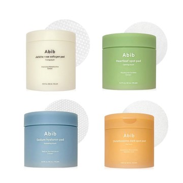 Abib 棉片系列 (魚腥草/玻尿酸/復活草膠原蛋白/穀胱甘肽)