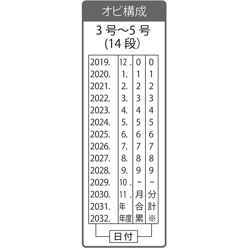 リピスター回転印 略西暦日付(ゴシック体) 2号 ストッパー付 RS-RSDG2