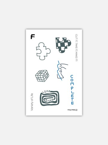 Easy tattoo sticker