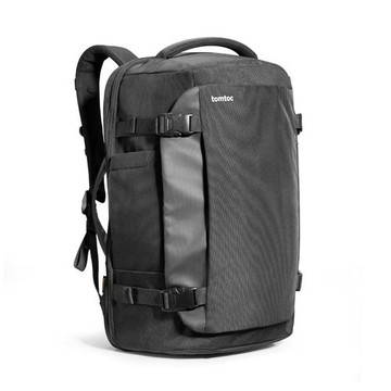 tomtoc｜城市旅人 後背包 黑 (筆電包/電腦包/雙肩包/旅遊背包)
