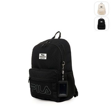 【FILA】後背包(可放A4)-黑色 BPA-3004-BK