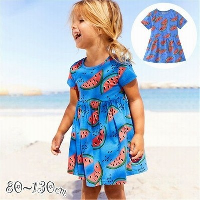 最高の価格で購入 夏だよ スイカ柄ワンピ 胴回り28 30cm Iprofit Greenestudio Com Br