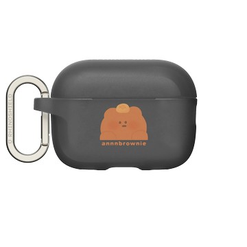 AirPods Pro 2 AirPods Case 黑 - 布朗尼 annnbrownie - 麵包熊