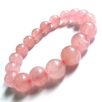 【小樂珠寶】高檔珠寶級好人緣粉晶手環手鍊手排(招財招健康好運事業運學業運)