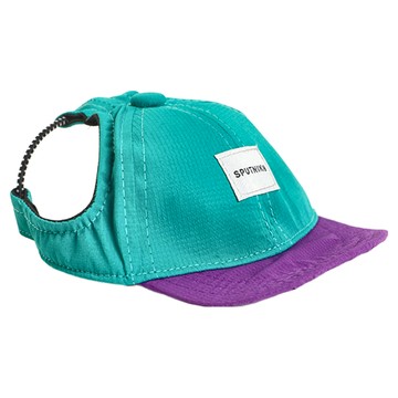 SPUTNIK 棒球帽 100% 特多龍  L  湖水綠  1個