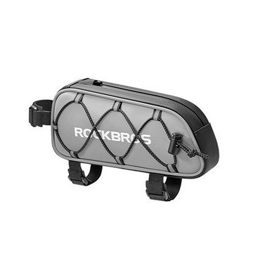 ROCKBROS 《洛克兄弟》自行車反光上管袋 0.9L  (上管包/車包/收納包/車袋/單車/導航/置物)