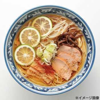 軽食品関連 まるいち 大分かぼす醤油ラーメン スープ付 1人前×40入 Z4249