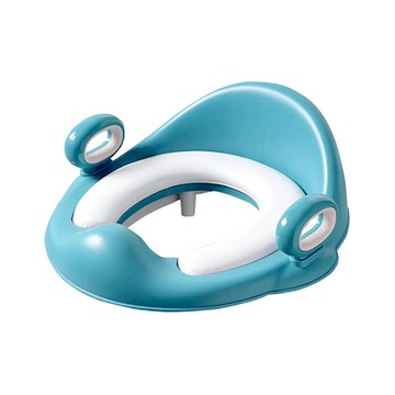 perfection 巴洛PU座便圈 適用家用馬桶 防濺尿設計  藍色