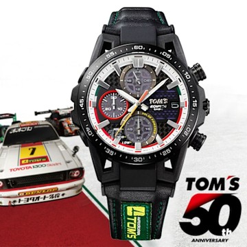 CASIO 卡西歐 EDIFICE TOMS 50周年紀念款 太陽能運動錶 EFS-S641TMS-1A_44.5mm
