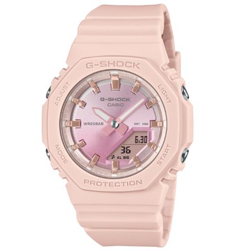 【CASIO 卡西歐】G-SHOCK 絕美夕陽 黃金夕陽 光澤漸層 八角形錶殼 GMA-P2100SG-4A_40.2mm