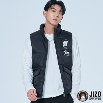 地藏小王 BLUE WAY – 簡約絲棉背心(黑)