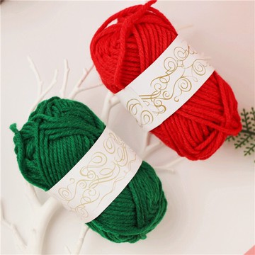 圣誕節禮物捆扎繩 圣誕棉繩 禮品包裝繩線繩 圣誕節禮物捆扎繩