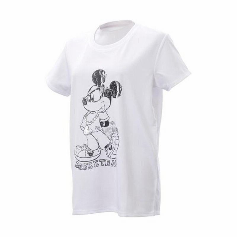 Disney ディズニー バスケットボール レディース 半袖tシャツ レディース ディズニーバスケットtシャツ Ds13 52 001 Ds13 52 001 White レディース White 通販 Lineポイント最大0 5 Get Lineショッピング