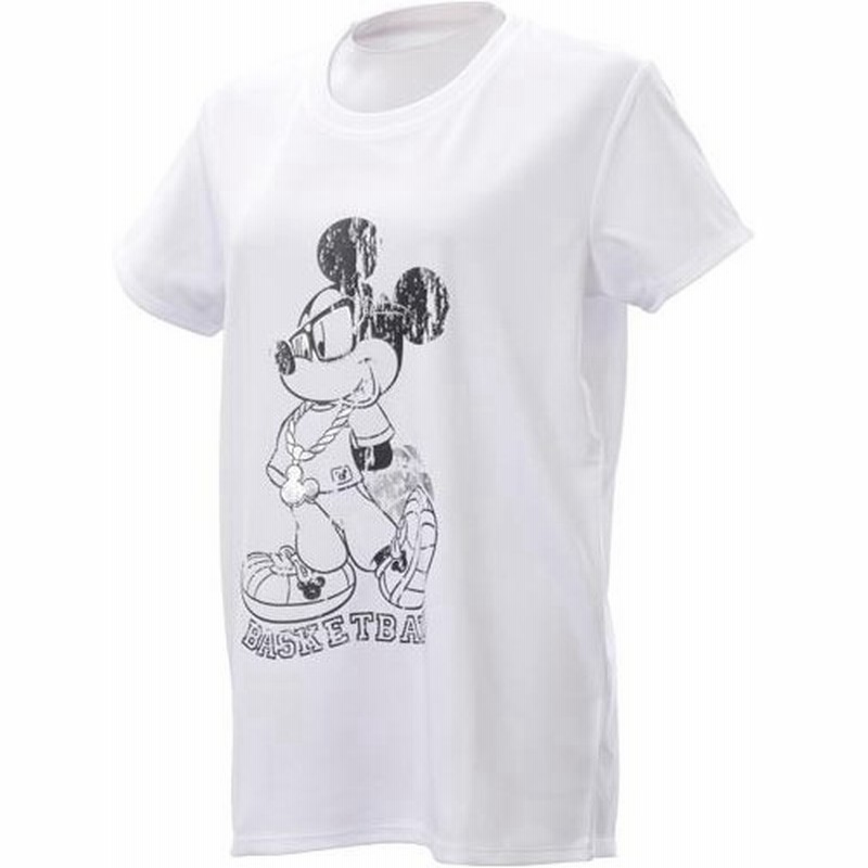 Disney ディズニー バスケットボール レディース 半袖tシャツ レディース ディズニーバスケットtシャツ Ds13 52 001 Ds13 52 001 White レディース White 通販 Lineポイント最大0 5 Get Lineショッピング