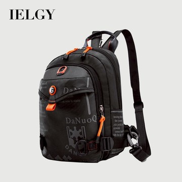 IELGY時尚背包男士多功能戶外休閒