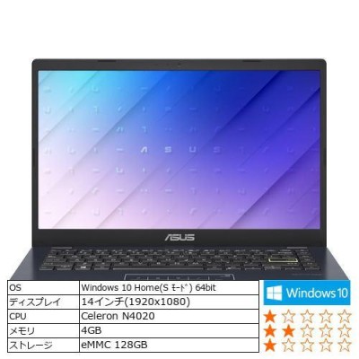 ASUS E410MA-EK266TS | LINEショッピング