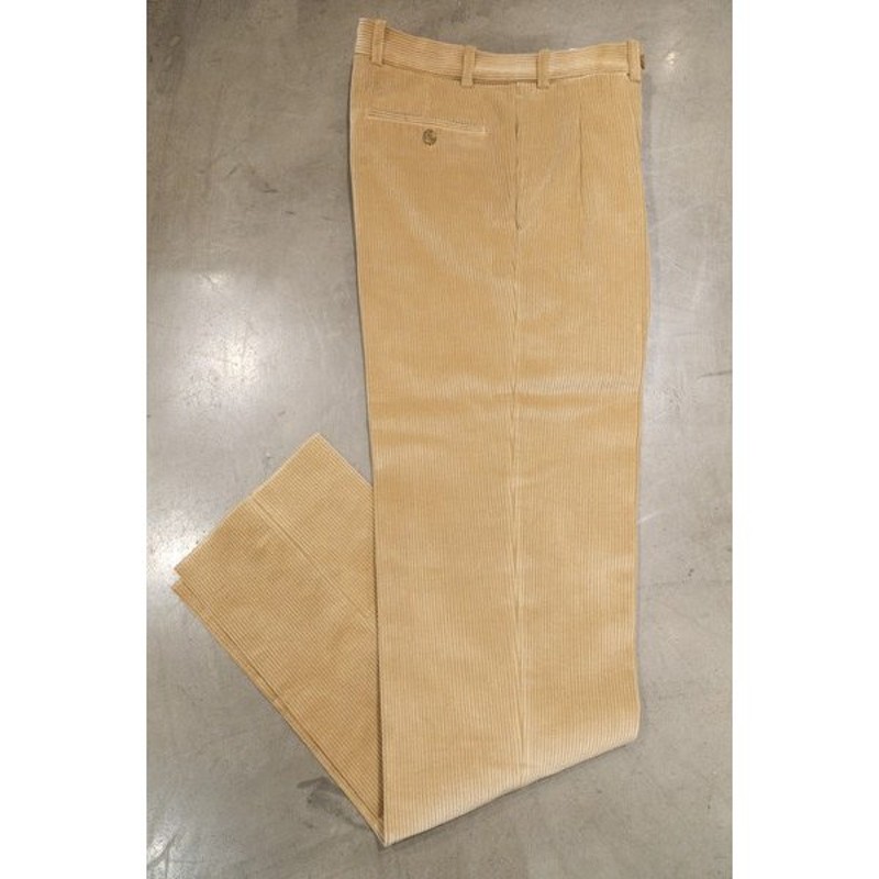 BERNARD ZINS ベルナールザンス BAC J 980 /Trousers コーデュロイ 2プリーツパンツ 通販  LINEポイント最大1.0%GET | LINEショッピング