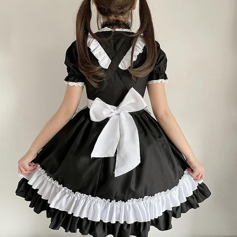 メイド服 コスプレ カチューシャ チョーカー ハロウィン 学園祭 メイド服 コスプレ カチューシャ チョーカー ハロウィン 学園祭