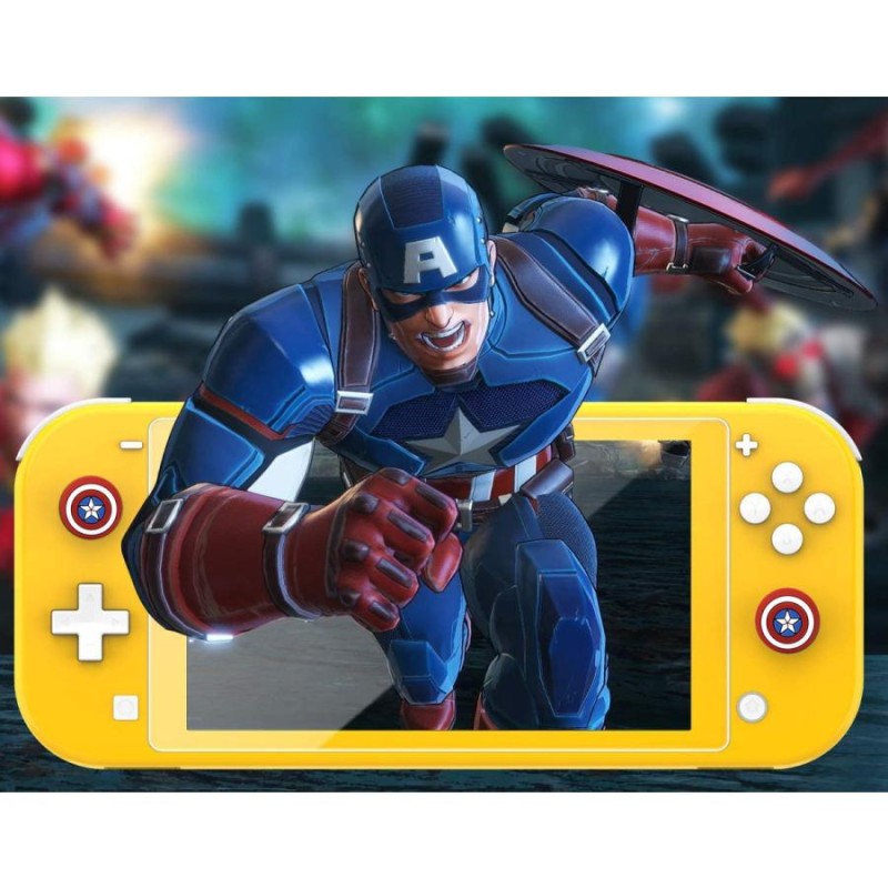 Switch スティックカバー ヒーロー 海外 アメコミ マーベル MARVEL DC