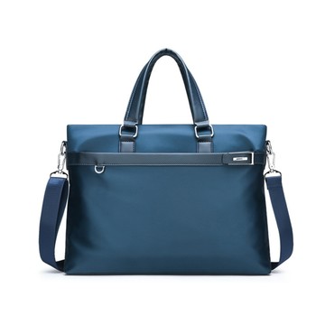 CHOSEN 英國紳士商務大容量防潑水14吋筆電公事包 手提包 側背包 斜背包 側肩包 H10390