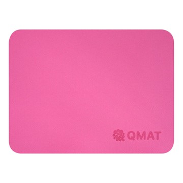 QMAT 台灣製 運動跪墊  桃粉色  1個  S(40 x 30 x 1cm)