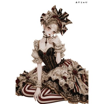 【6 月新品】07-133-0027 人物貼紙 馬戲團風格