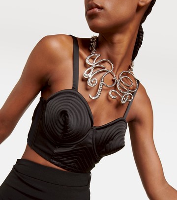 Jean Paul Gaultier Conical satin bustier