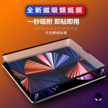 台灣現貨🌹iPad 磁吸可拆卸類紙膜 手寫膜 肯特紙 磨砂貼膜 類紙膜 肯特紙 繪畫膜 紙質感 耐磨 防刮膜