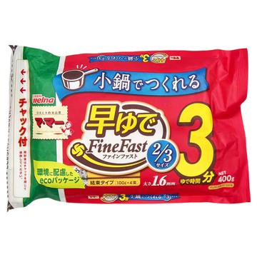 welna 日清製粉 媽媽快煮義大利麵條 2/3尺寸 1.6mm  400g  1包