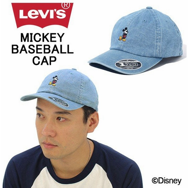 リーバイス Levi S ディズニー コレクション Mickey Baseball Cap 帽子 キャップ ミッキー 通販 Lineポイント最大0 5 Get Lineショッピング