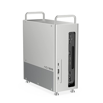 ACASIS Mac Mini M1&M2 工作站底座和支架,帶 8TB M.2 NVMe SSD 機箱站