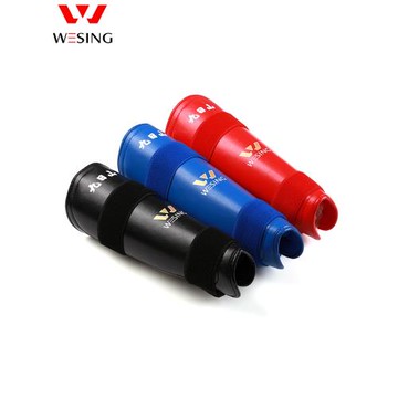 九日山散打護腿成人護具拳擊格斗運動訓練護小腿泰拳搏擊護腿套