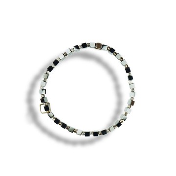 Op.30 復古天然石手鏈 古法手工做舊 莫克瑟石