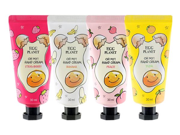 韓國 Egg Planet~我的護手霜(30ml) 草莓／香蕉／蜜桃／柚子 款式可選【D088879】