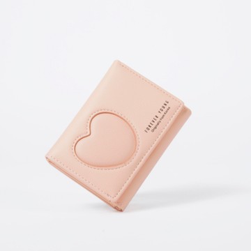 Dennibella 丹妮貝拉 - 永恆愛心短夾-粉