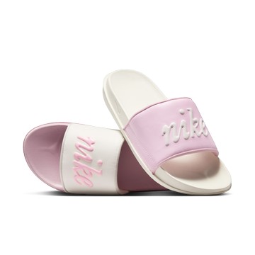 WMNS OFFCOURT SLIDE MIX PINK WHITE