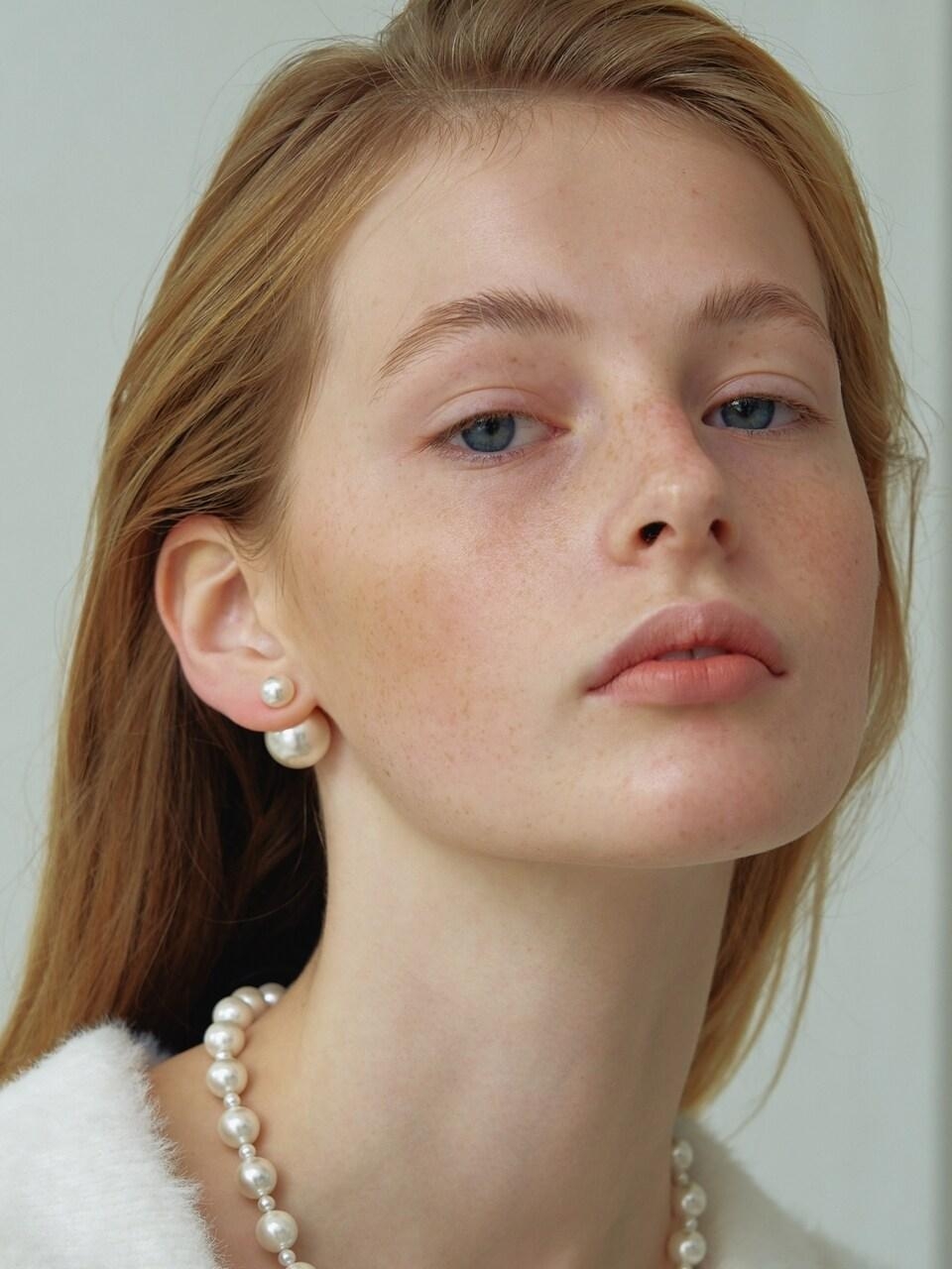 ★人氣★LOVE ME MONSTER★y Ball Pearl Earrings ☆人氣☆LOVE ME MONSTER☆Pearl & Twinkle Ball Earrings_2色