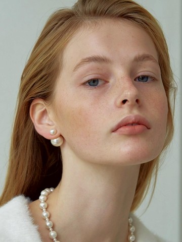 ★人氣★LOVE ME MONSTER★Gold Ball & Pearl Earrings MUSINSA | LOVE ME MONSTER Gold Ball & Pearl Earrings