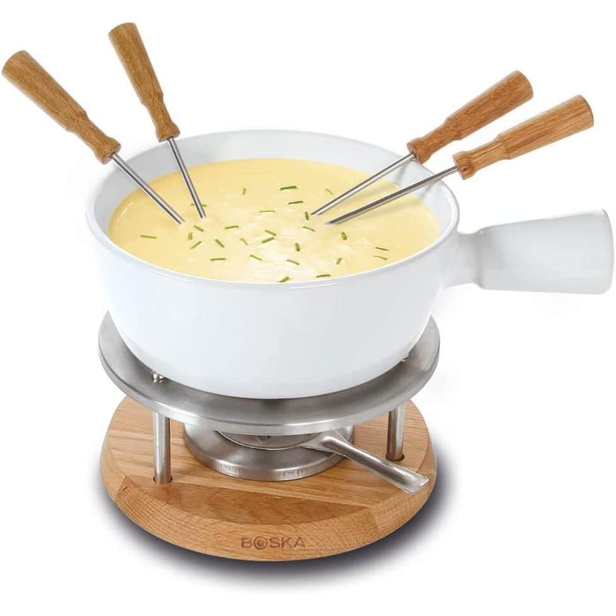 ボスカ チーズフォンデュセット ホワイト 約4人用 1L BOSKA Bianco Cheese Fondue White チーズ料理 スイス料理 チョコフォンデュ オイルフォンデュ