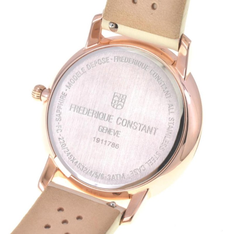 △ ☆美品【FREDERIQUE CONSTANT】フレデリック・コンスタント スリムライン in ダイヤモンド FC-220MPW4SD34  クォーツ レディースT#104971 | LINEショッピング