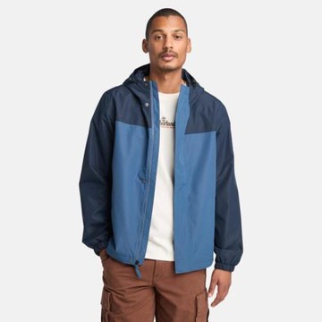 Timberland 男款深藍色防潑水外套│A44XJS74