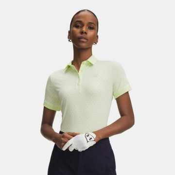 【UNDER ARMOUR】UA 女 ArmourDry 印花短POLO_6009806-391