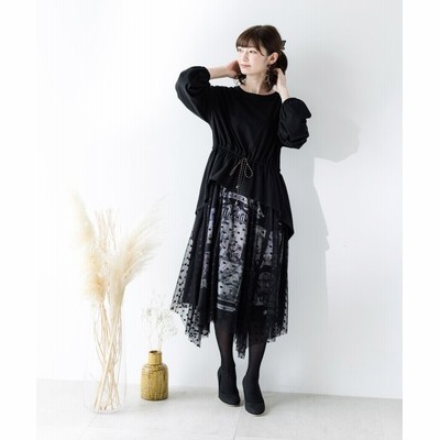 チュール 切替 ワンピースの通販 65 161件の検索結果 Lineショッピング