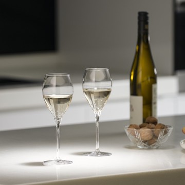 *【奧地利 GRANDI】Carina 船底座 無鉛水晶氣泡酒杯-2入組