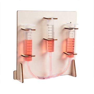 🌈DIY 國小科學物理小實驗科技小製作DIY連通器 兒童科教益智玩具