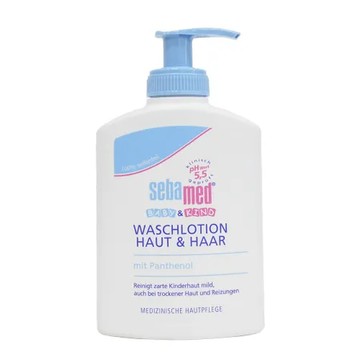 Finger Pop 指選好物 德國SEBAMED 嬰幼兒洗髮沐浴二合一 (200ML)一瓶搞定 外出好方便 pH5.5