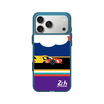 iPhone 17 Pro Max Clear (相機按鈕) 夜幕藍 - 24 Hours of Le Mans - 24h - Comic