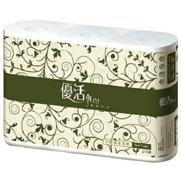優活小捲筒衛生紙270節/60捲