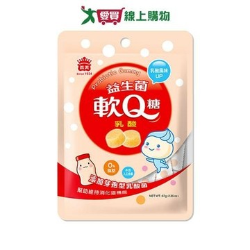 義美益生菌軟Q糖(乳酸)67G【愛買】